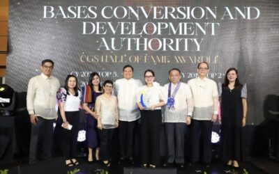 Atty. Paredes Receives BCDA GCG Hall of Fame for Corporate Governance Award